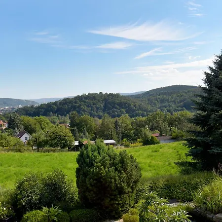 Studioappartment SAALEBLICK Rudolstadt Extérieur photo